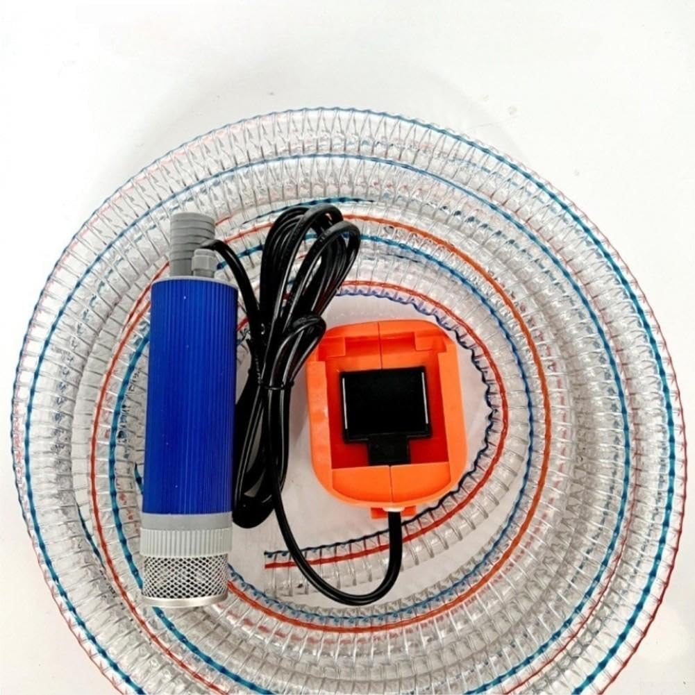 Bomba Trasiego 18V 60L/min Gasóleo Agua para acero Bomba Trasiego(pump + tubing)