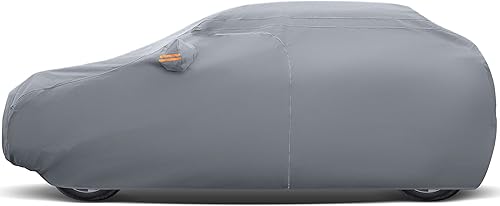 Miniatura 10 de GXT Funda de automóvil todoterreno resistente a la intemperie para automóviles al aire libre, tela TPE resistente, protección completa para lluvia,