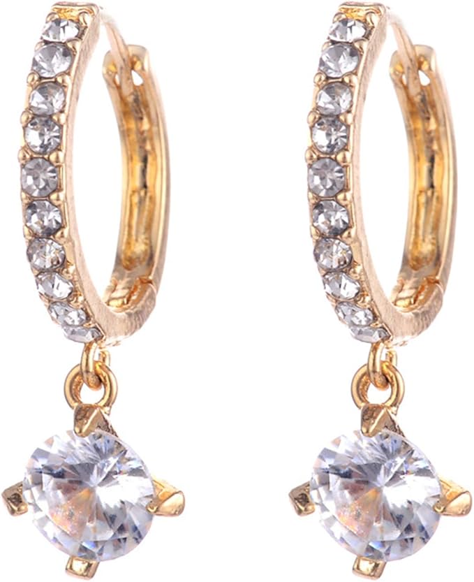 Amazon Co Jp 16mm軟骨ピアス フルギフトバレンタインジュエリーデーファッション韓国語バージョンダイヤモンドイヤリング高級イヤリング イヤリングとペンダントのセット Shoes Bags