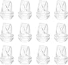 12pcs Duck Bill Valve for eufy S1 Pro/S1/E10, NCVI/Lansinoh Discreet Duo/Zooawa/Nuliie S32 Breast Pump Replacement Part, Essential Nursing Accessories