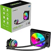 Water Cooler Argb Gamemax Ice Burg 120 Black