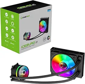 Water Cooler Argb Gamemax Ice Burg 120 Black