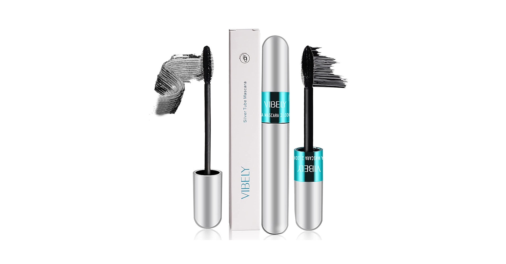 Amazon.com : Vibely 5x Longer Waterproof 2 in 1 4D Silk