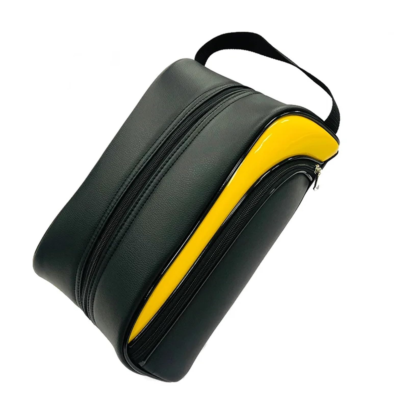 Sneaker-Tasche for Reisen, staubdichte PU-Schuhaufbewahrungstasche mit Litschi-Muster, 3 Farben