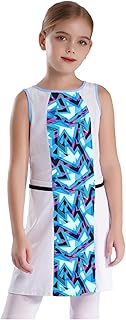 Vestidos de Tenis Impreso con Bolsillos para Niñas Deportivas Ropa Atlética para Tenis Golf y Bádminton