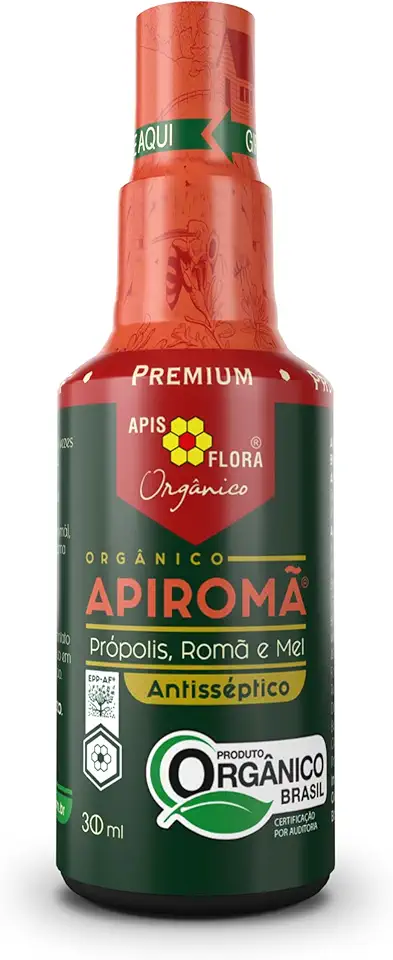Apis Flora Apiromã Orgânico - Própolis Mel E Romã Spray 30 mL