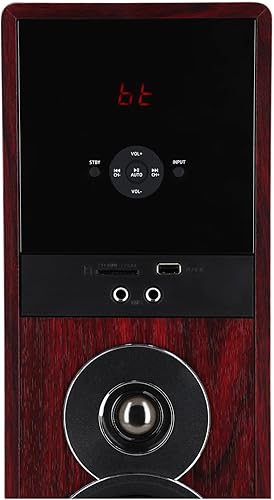 Miniatura 3 de Rockville TM80C - Altavoces de torre de cine en casa alimentados por cereza de 8 pulgadas SubBluetoothUSB