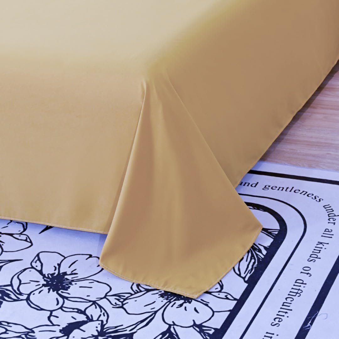 Flat Sheet-Premium Hotel 1-Piece Top Sheet, Luxury and Soft Quality Bedding Flat Sheet, Wrinkle-Free, Stain-Resistant (Sage Green, Full)