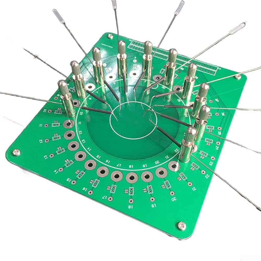 Chip Repair Fixture, Probe Data Recovery Flying Wire Fixed Board Soldering Station PCB Holder for Electronics Repair Tool(A)