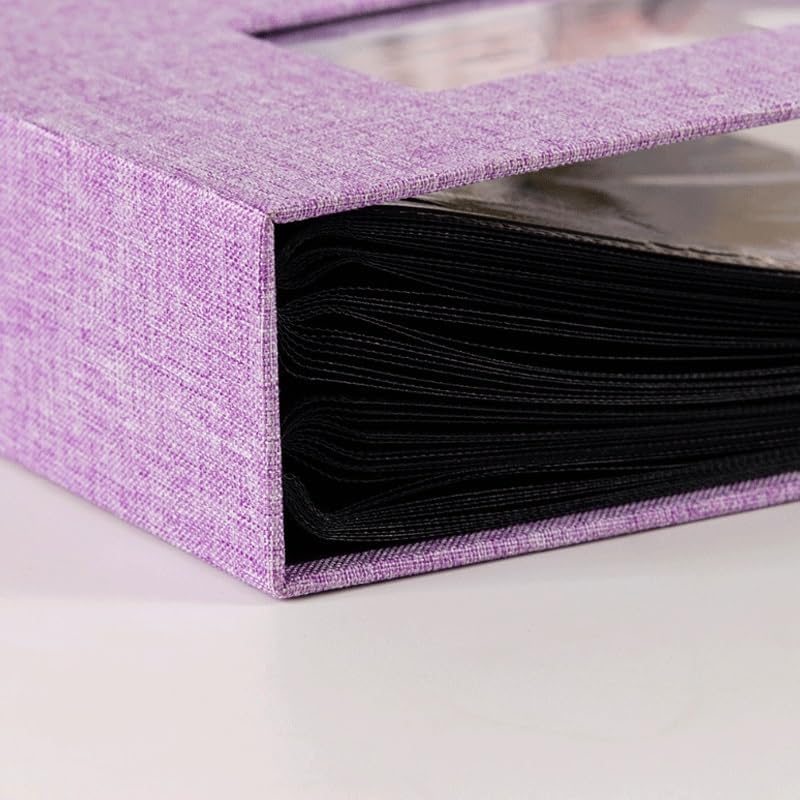 Fabric Covered Insert Photo Album Family Memorial Book Storage Cover
