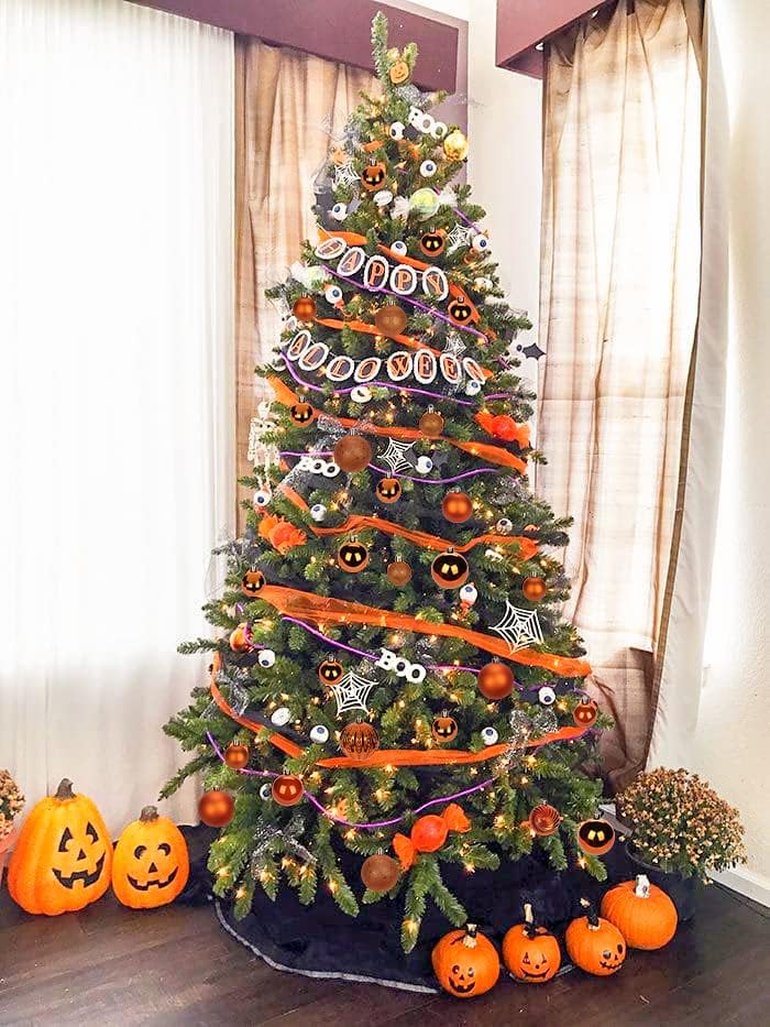 2.36" Orange Christmas Balls Ornaments 25 Pcs Shatterproof Christmas Ornaments Set Halloween Balls Ornaments Orange Ornament for Xmas Tree Holiday Party - Image 8