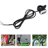 36V Thumb Throttle Left/Right Finger Speed Controller for E, Electric ycle, Mountain, Fit for 22.5mm M365 Accelerator Thumb Throttle 36v