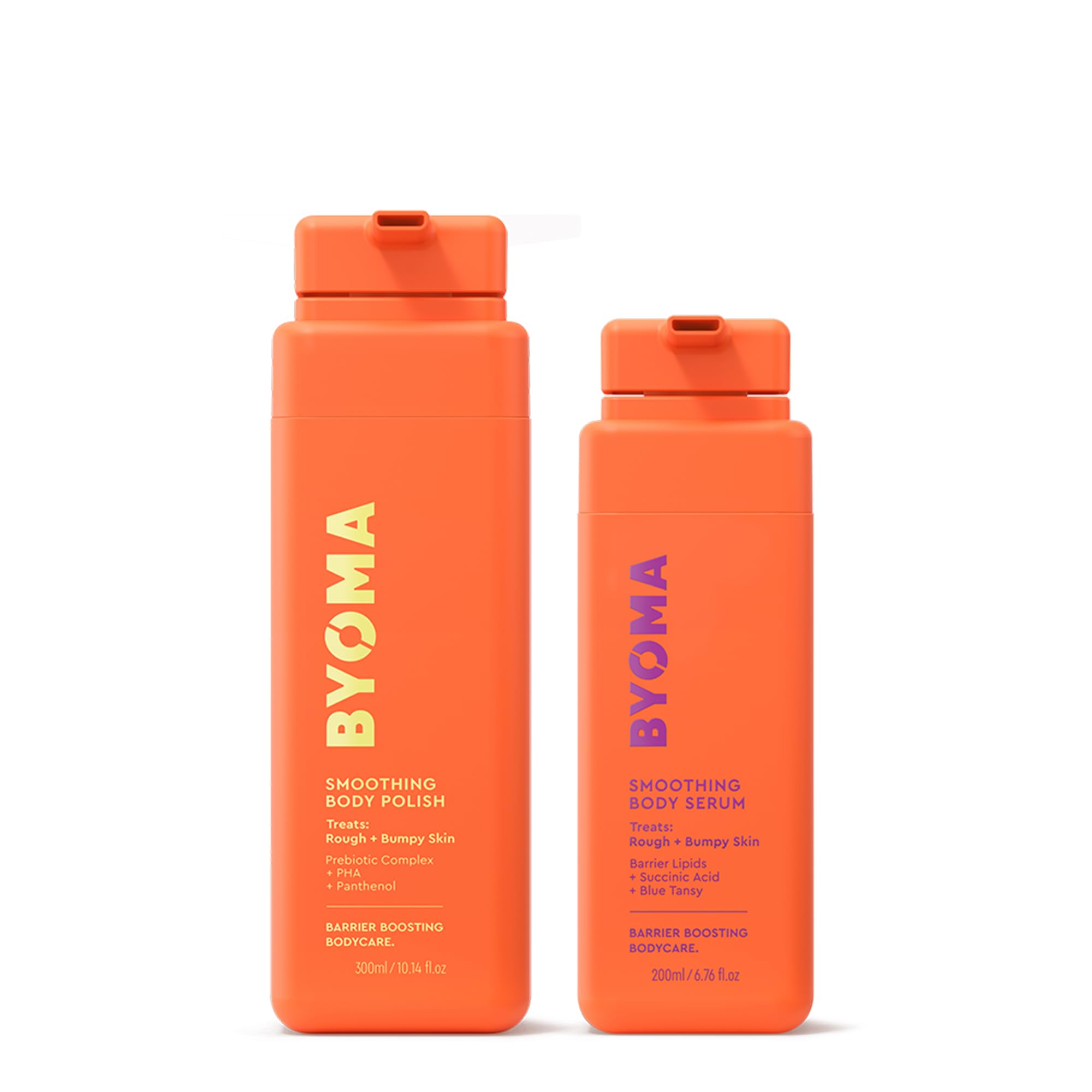 Amazon.com : BYOMA Smoothing Body Serum & Polish Bundle | For