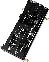 Prensador de acordes de guitarra, treinador de acordes de auxílio de guitarra para iniciantes de guitarra, artefato de acorde de guitarra, sistema de aprendizagem de acordes, kit de ferramentas de