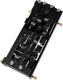 Prensador de acordes de guitarra, treinador de acordes de auxílio de guitarra para iniciantes de guitarra, artefato de acorde de guitarra, sistema de aprendizagem de acordes, kit de ferramentas de