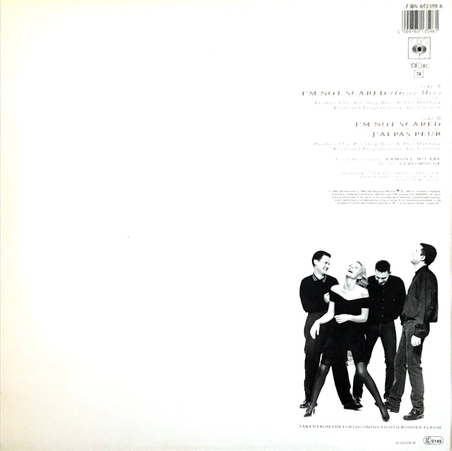 Eighth Wonder I'M NOT SCARED シングル8センチ8cm Eighth Wonder I'M NOT SCARED シングル8センチ8cm Eighth