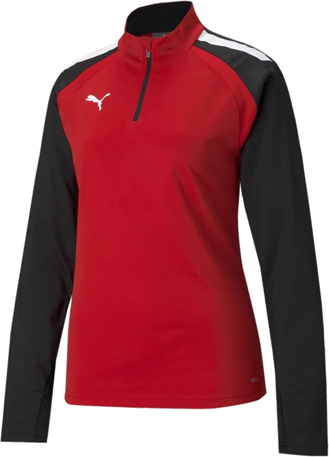 PUMA womens Teamliga 1/4 Zip Top