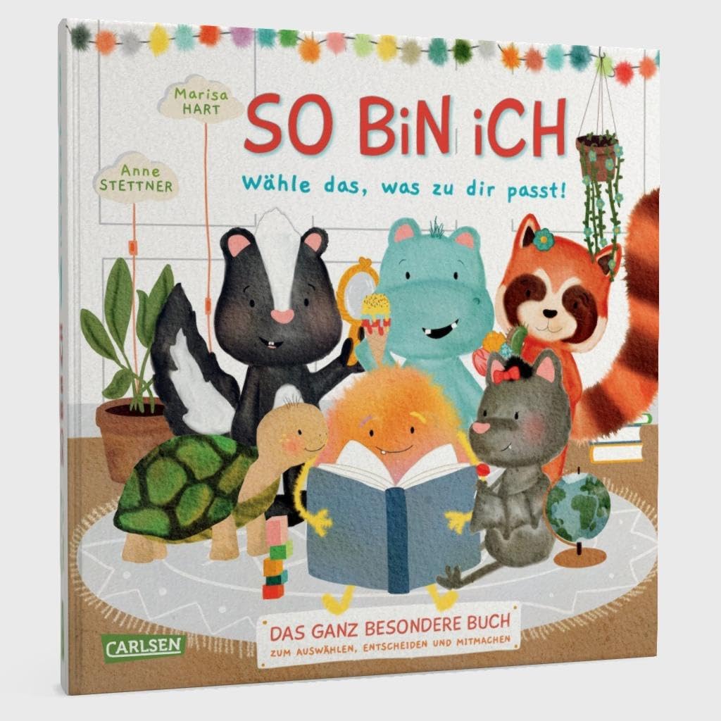 So bin ich - Wähle das, was zu dir passt: Das ganz besondere Buch zum Auswählen, Entscheiden und Mitmachen | Interaktives Vorlesebuch | Stärkt die Selbstwahrnehmung der Kinder und lädt zum Dialog ein