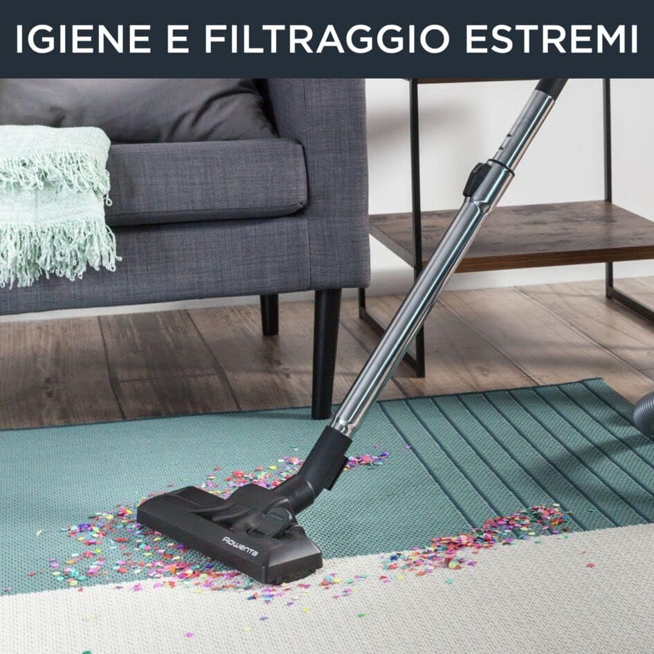 Rowenta RO2981 Swift Power Cyclonic Aspirapolvere a Traino Senza Sacco, 1.2 L, 750 W, 77 dB(A), Tecnologia Ciclonica, Design Compatto, Potente e Silenzioso, Filtro Alta Efficienza, 5 Accessori Inclusi : Amazon.it: Casa e cucina Rowenta RO2981 Swift Power Cyclonic Aspirapolvere a Traino Senza Sacco, 1.2 L, 750 W, 77 dB(A), Tecnologia Ciclonica, Design Compatto, Potente e Silenzioso, Filtro Alta Efficienza, 5 Accessori Inclusi : Amazon.it: Casa e cucina