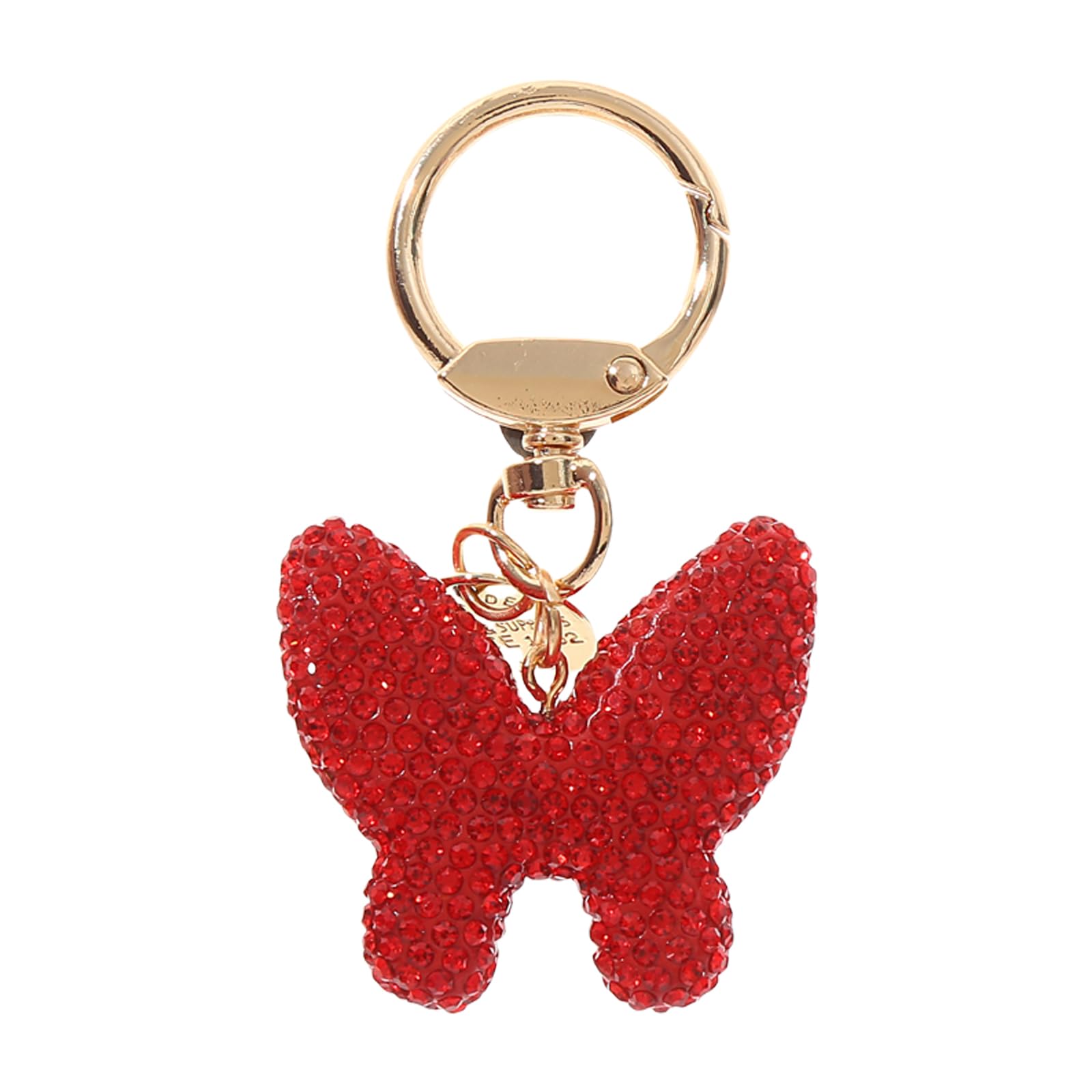 Kalttoy B Rhinestones Utterfly Keychain Charm In Vibranting Color For Stylish And Ag Adornment Stylish Outfits Purse Accessory