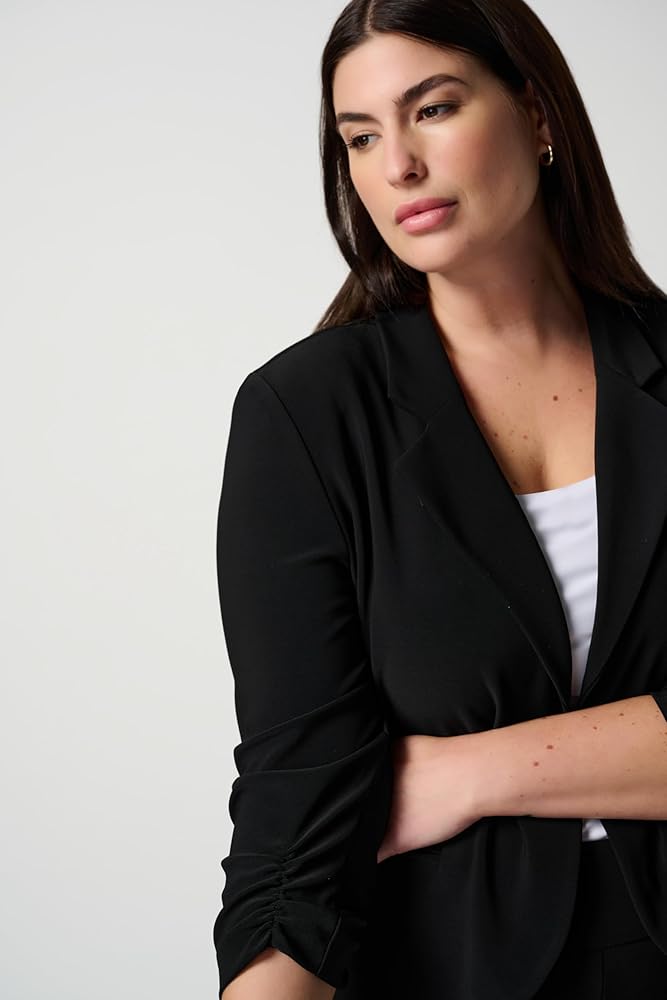 Joseph Ribkoff Womens Essential Blazer Style 143148J Color Black