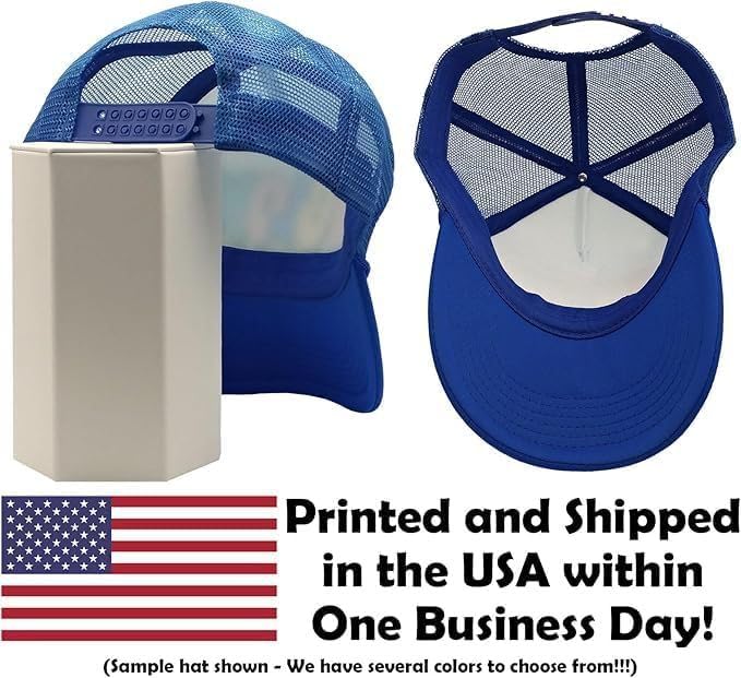 Image of Funny Trucker Hats - Snapback Mesh Cap for Adult Humor | Perfect White Elephant, Naughty Gift Exchange & Party Hat (US, Alpha, One Size, Avoid Hangovers Stay Drunk)