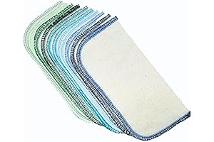 Organic Cotton Flannel Washable Baby Wipes for Gentle Cleaning