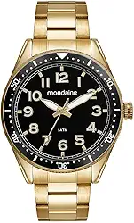 Relogio Mondaine Masculino Ref: 32548gpmvde2 Casual Dourado