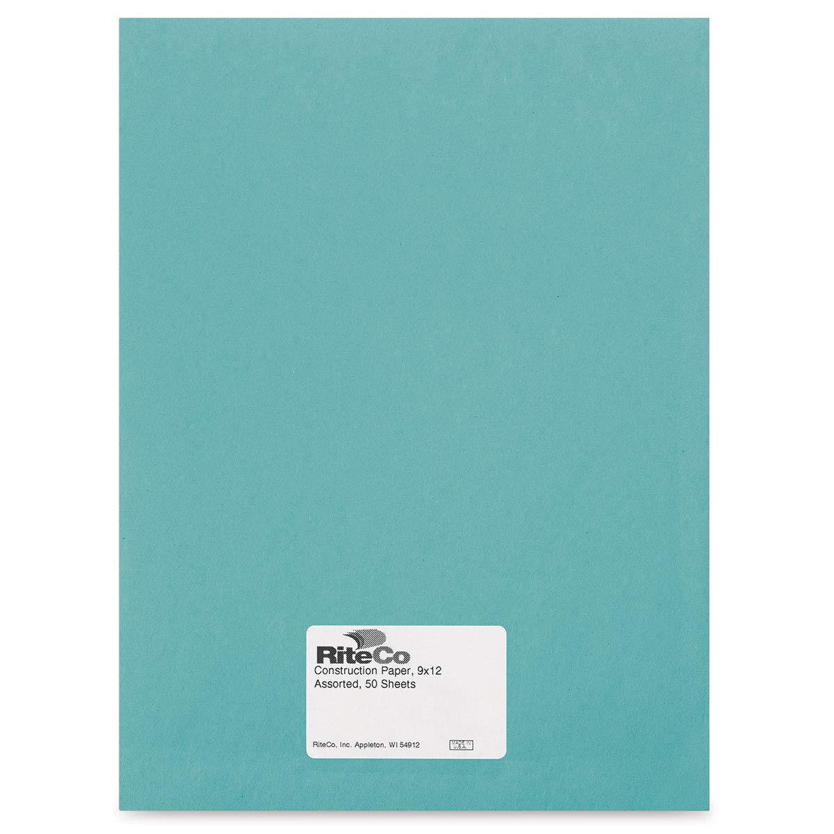RiteCo Construction Paper, 9" x 12", Light Blue