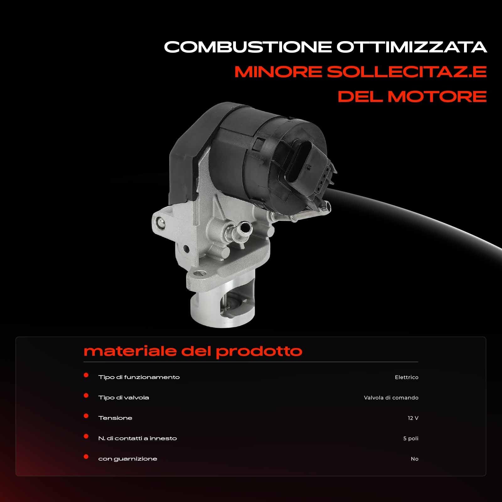 Frankberg Valvola EGR Diesel Compatibile con X3 F25 2.0L Serie 3 Touring F31 2.0L Serie 5 Touring F11 2.0L X1 E84 2.0L X3 F25 3.0L Replace# 555248
