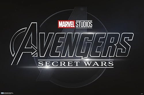 Vista 19 de Trends International Marvel Avengers: Secret Wars - Póster de pared con logotipo Versión enmarcada Barnwood