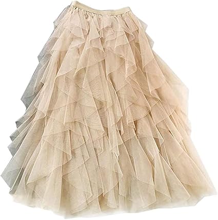 Tijdloze Elegantie: Verrijk je Garderobe met tule maxi rok Stijlen