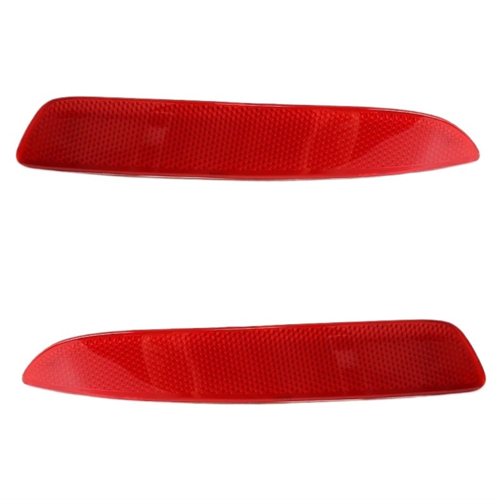 2Pcs Reflective Strips Fit For X5 E70 2007-2010 Rear Bumper Reflector Tail Brake Warning Stop 63217158949 63217158950