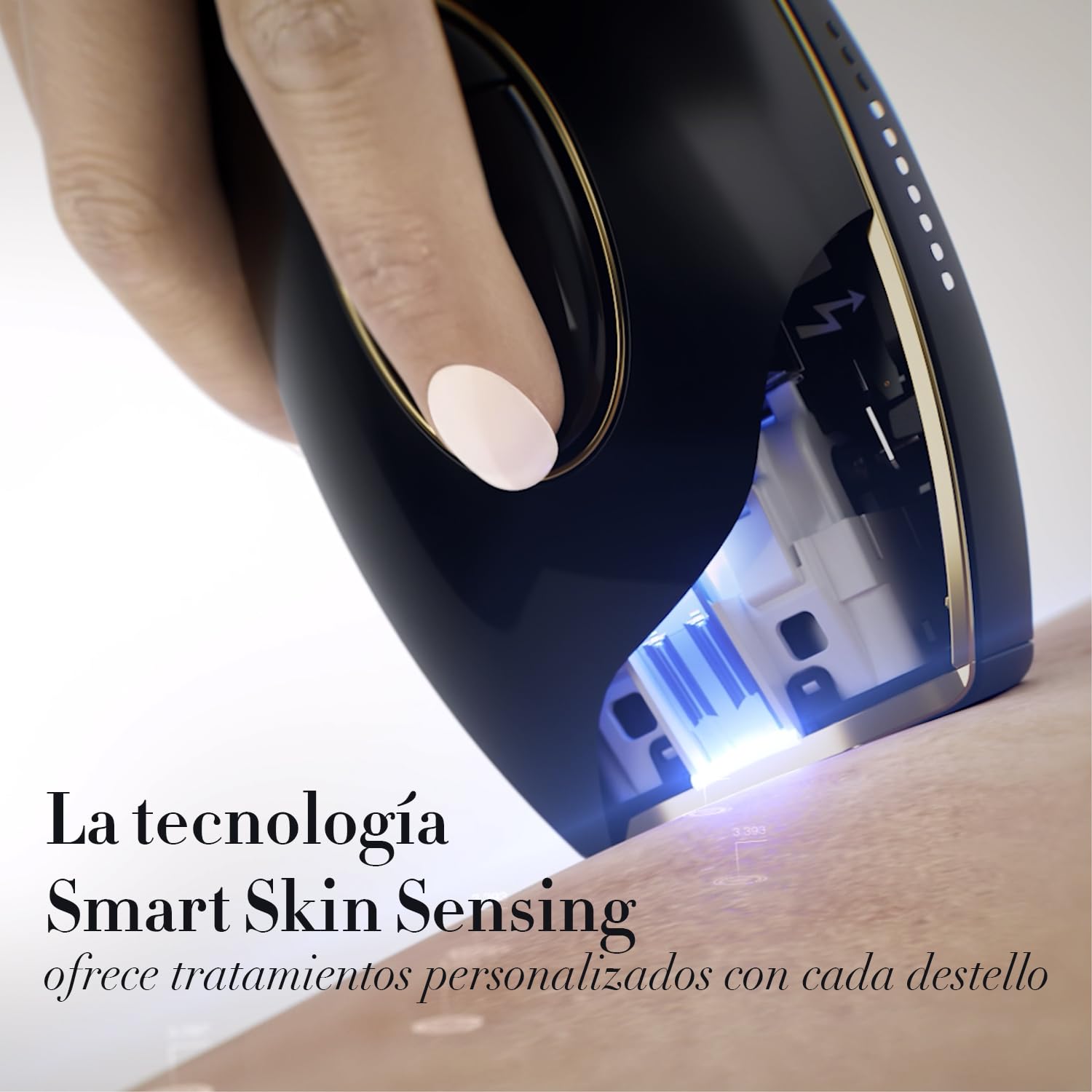 SmoothSkin Pure FIT: Potente Depiladora De Luz Pulsada IPL Para Cuerpo y Cara. Resultados De Larga Duración Para Mujeres Y Hombres. Con Cabezal De Precisión Y 10 Niveles De Intensidad