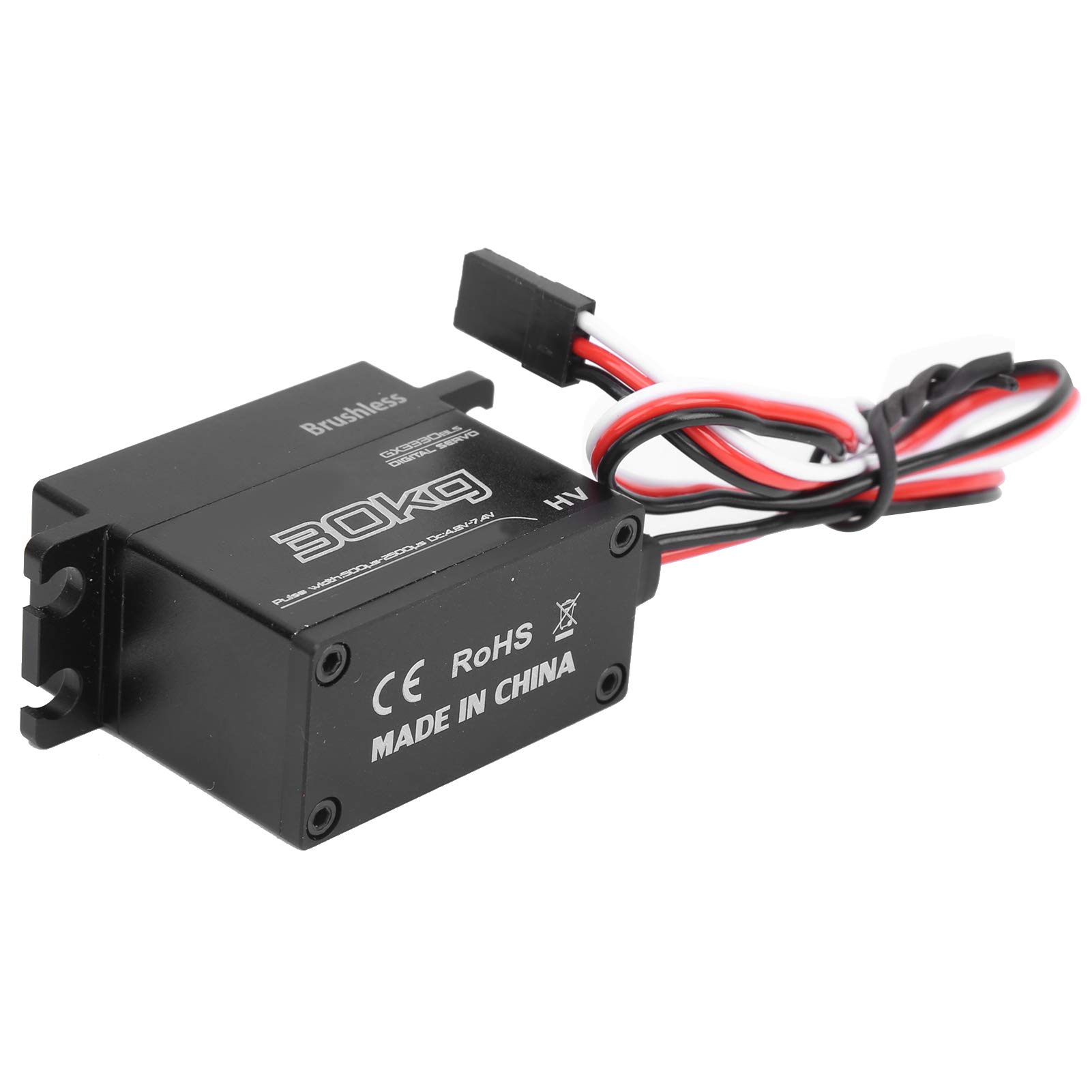 Motore Digitale Servo RC Impermeabile da 30 Kg a Coppia Elevata per Ingranaggi in Metallo per Auto RC 1 Set