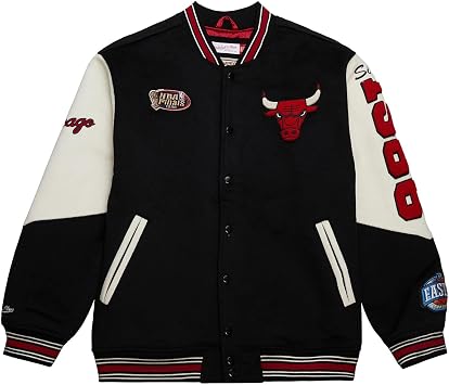 Mitchell & Ness M&N Vintage Varsity Wool Jacket - NBA Chicago Bulls