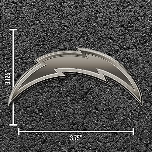Image of Rico Industries NFL Football Standard Oval Antique Nickel Auto Emblem for Car /Truck /SUV