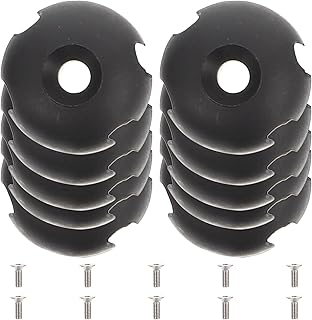 カヤック交換部品 伸縮ロープバックル 10個セット プレミアムプラスチック製 カヌー用バンジーコードキット ラフティング対応ウォ