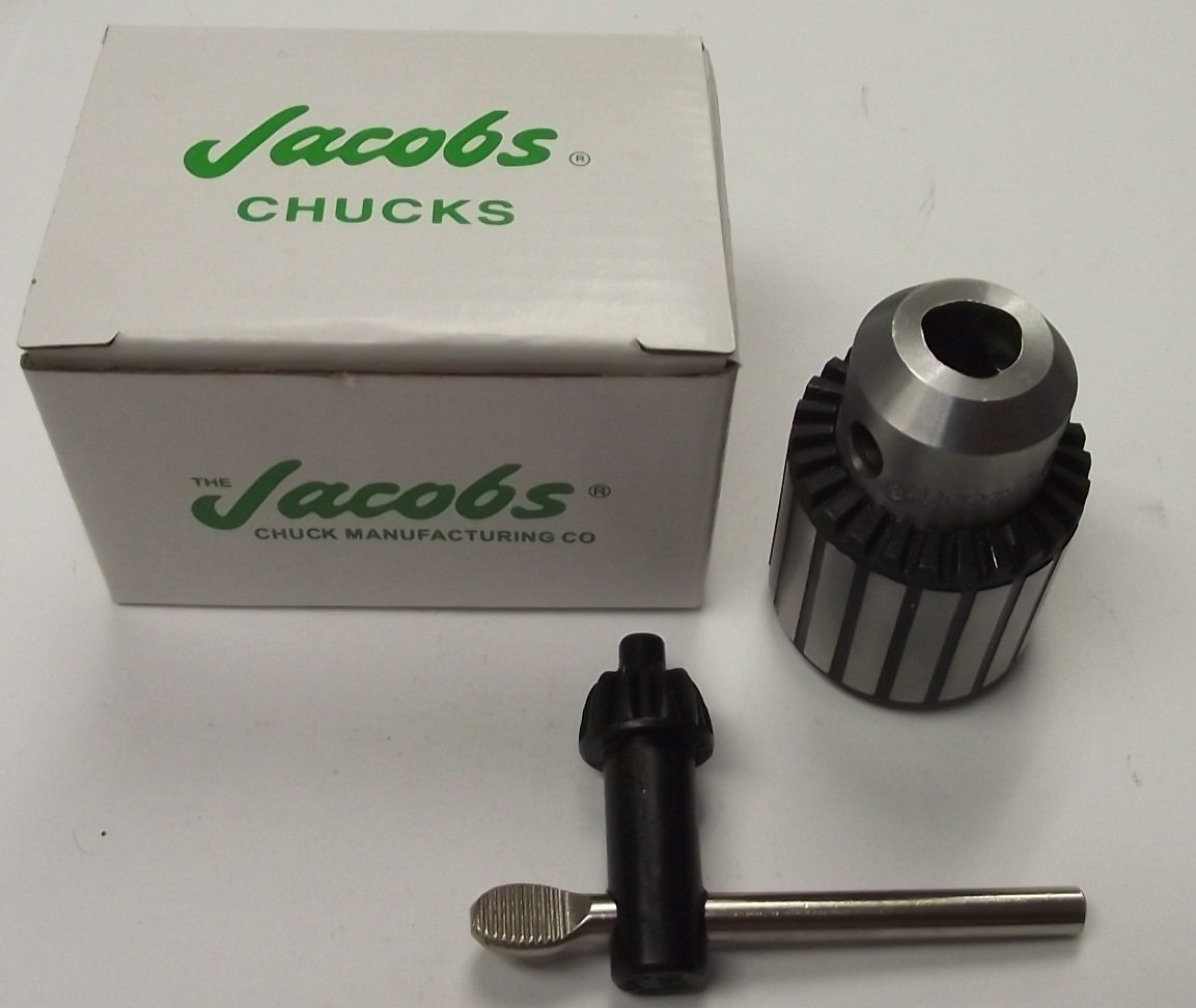 Jacobs 32283C 41BA-3/8-Inch Chuck 0.04-in. 0.375-Inch Capacity Med Duty Plain