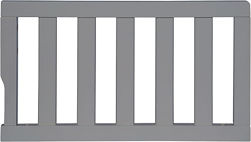 Dream On Me baranda universal convertible para cuna de bebé Gris Storm Grey Aqua Sky, Black, Blush Pink, Cepillo gris desgastado, Cherry, Chocolate,