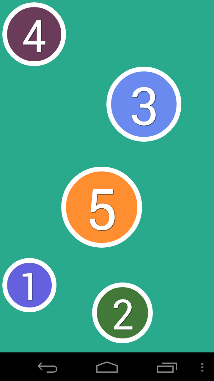 Counting Dots Toddler Count 123 Educational Number Game. Teach Kids