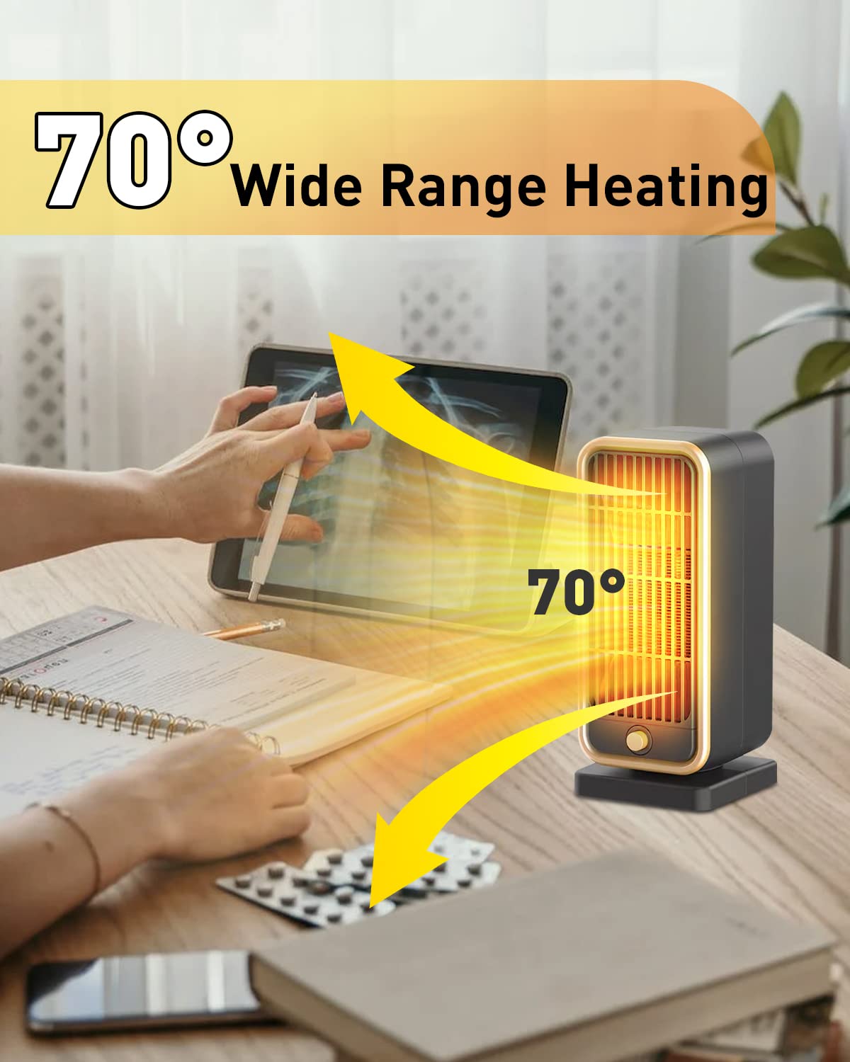 Maxesla 500W Warmool Ceramic Heater, Room Heater Low Energy, Built-in  Overheat and Tip Over Protection, Smart Constant Temperature, Quiet, for  Bathroom, Bedroom, Living Room, Office : Amazon.co.uk: Home u0026 Kitchen