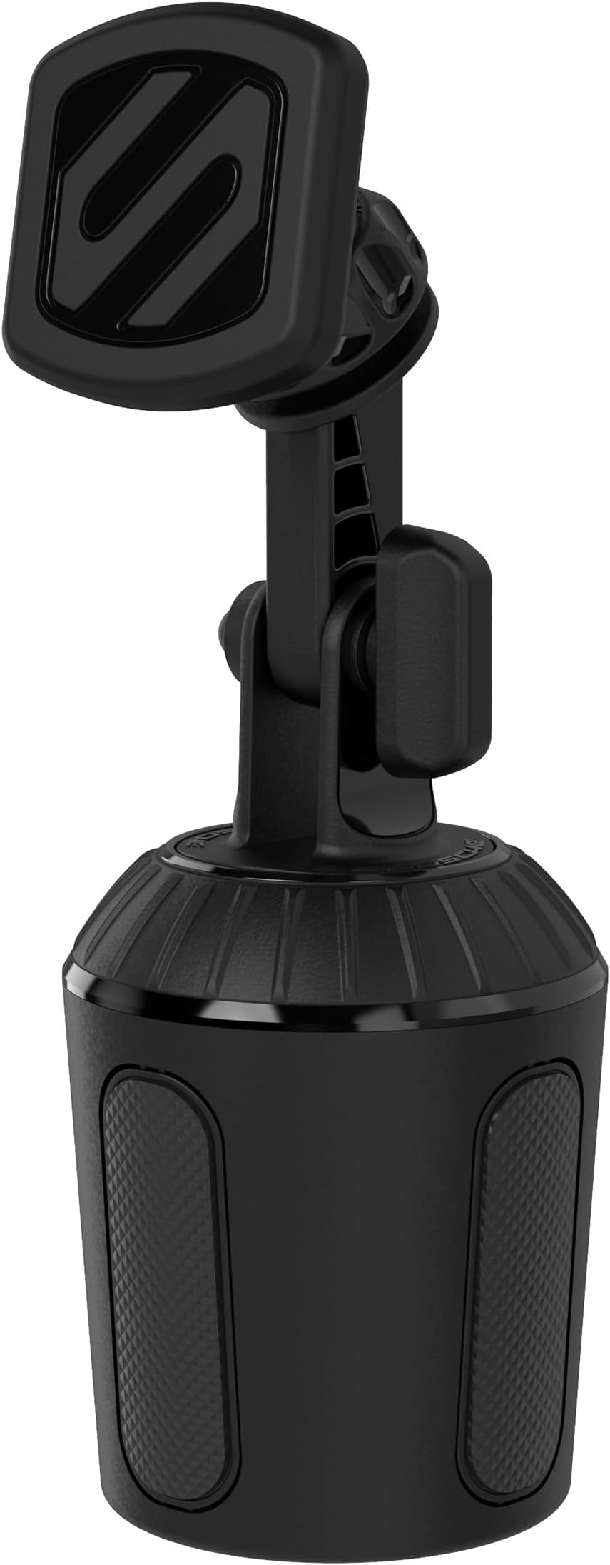 Scosche MAGCUP2M-SP1 MagicMount Magnetic Car Cup Holder Phone Mount - Strong Magnet Car Mount for iPhone and Android - Secure Magnetic Cell Phone Holder - Universal 360° Adjustable Cellphone Cupholder