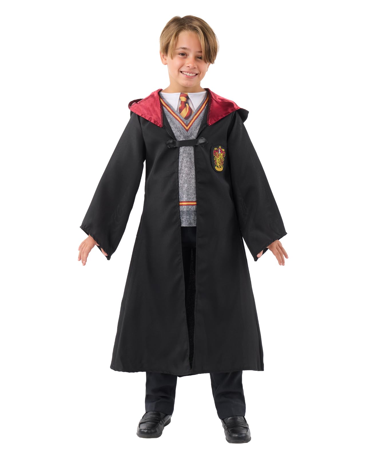 Funidelia | Kostium Harry Potter dla dziewczynek i dla chłopca Filmy i seriale Czarodzieje Gryffindor Hogwarts - Strój dla dzieci i zabawne akcesoria na imprezy karnawał i Halloween - Czarny