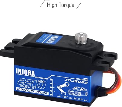 INJORA INJS022 22KG Low Profile Digital Servo for 1/10 RC Car