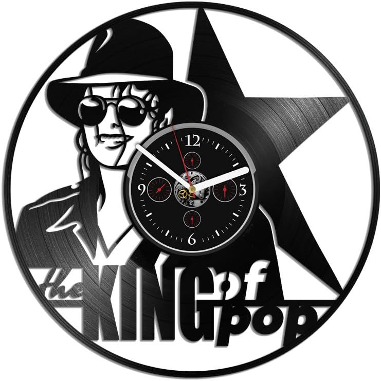 Vinyl Record Clock 12 Inch MJ