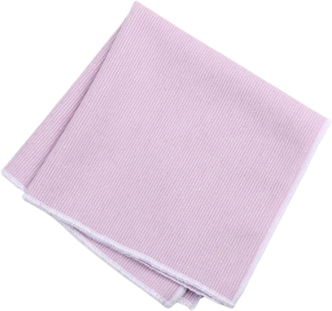 Pocket Squares For Men 10Pcs Gold Dots Solid Color Brown Pocket Square Cotton Linen White Handkerchief Banquet Wedding Hanky