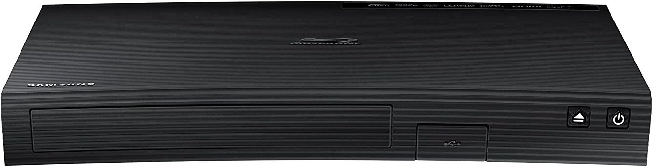 HeroFiber BD-J5700/ZA/kit1 Samsung BD-J5700 Curved Disk Blu-ray Player with Wi-Fi + Remote Control + Xtech High-Speed HDMI Cable with Ethernet + Ultra Gentle Cleaning Cloth