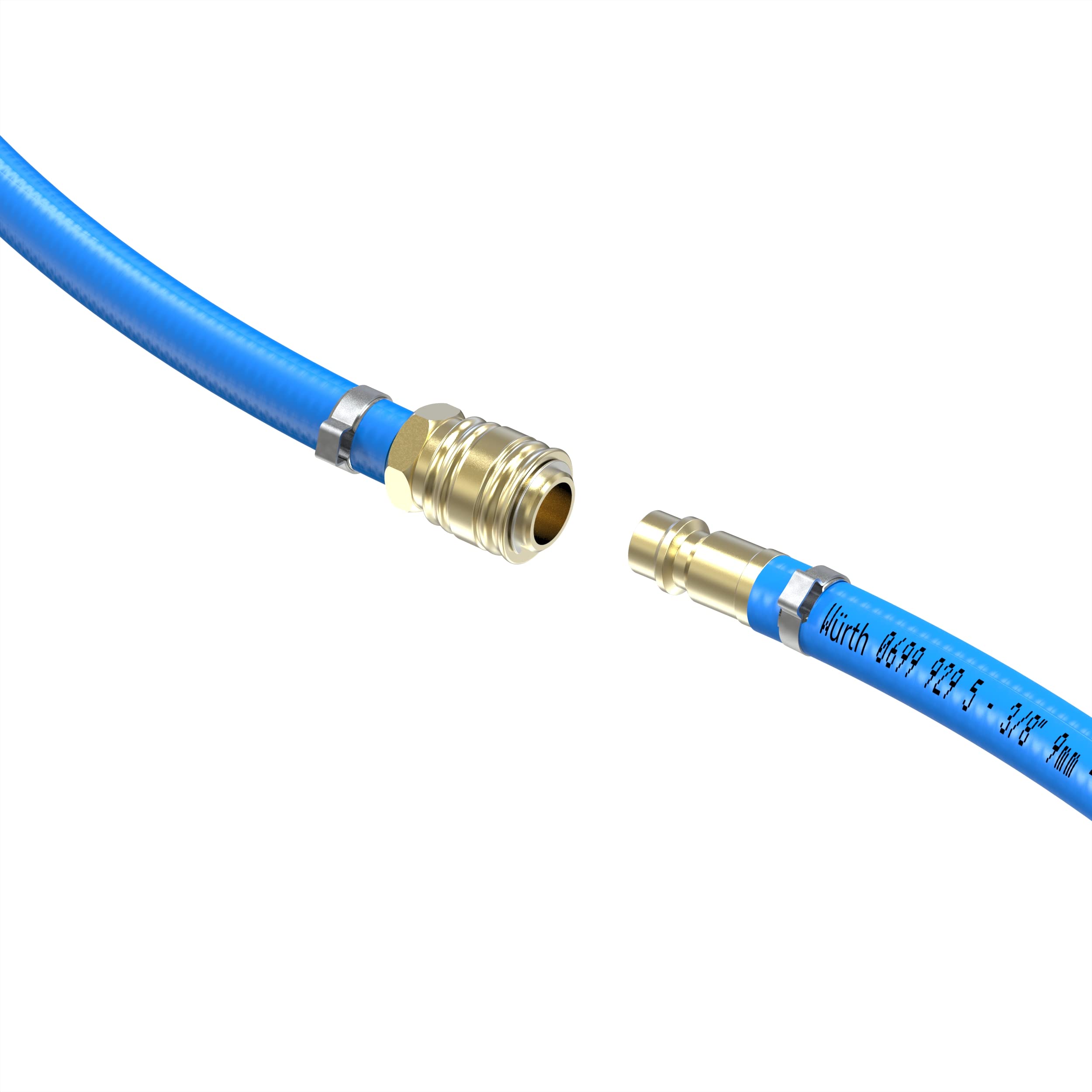 Tubo Aria Compressa Set AUPROTECSoft Con Una Mano Frizione Rapida 6 Mm - Foto 14