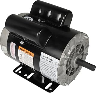 3HP SPL Electric Motor 3450 RPM 56 Frame 1 Phase 115-230 Volts for Air Compressors